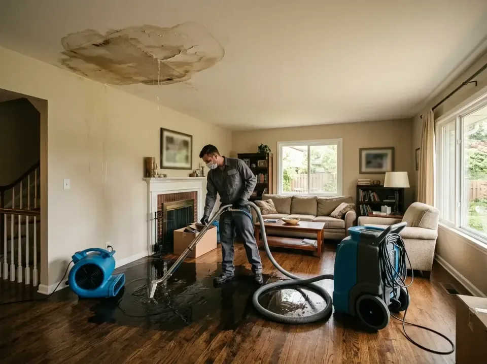 attic-pipe-burst-ceiling-drip-008 — frequently asked questions, Water Damage Restoration & Carpet Care in Palos Hills, IL